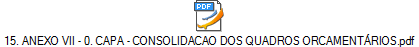 15. ANEXO VII - 0. CAPA - CONSOLIDACAO DOS QUADROS ORCAMENTÁRIOS.pdf
